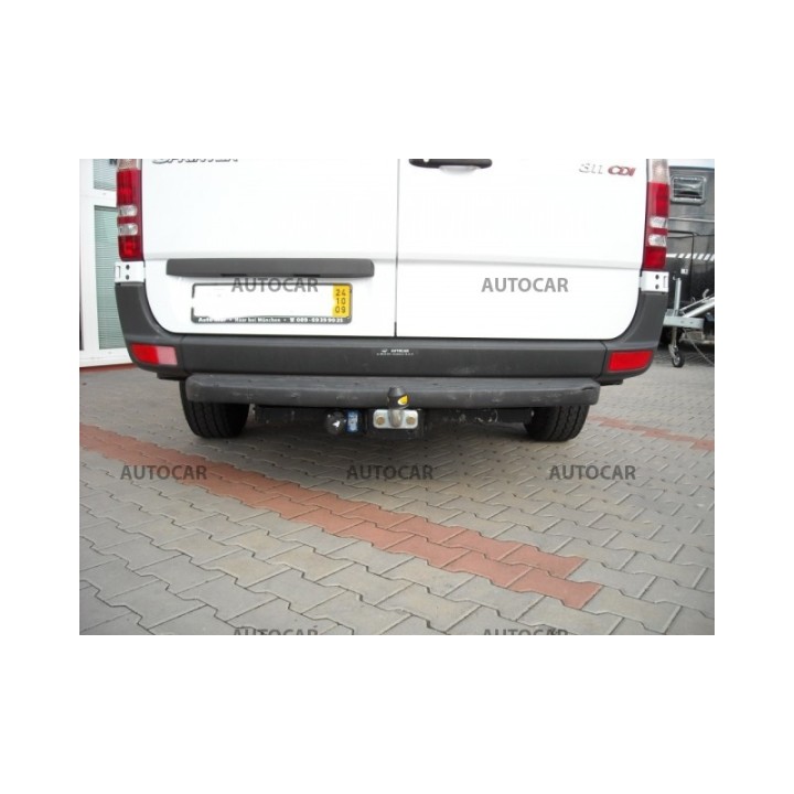Semi-Detachable Bolted Towbar, Auto-Hak VAN Step Single Mount Wheelbase m, Mercedes-Benz Sprinter 2018 - Present - EDK.ro