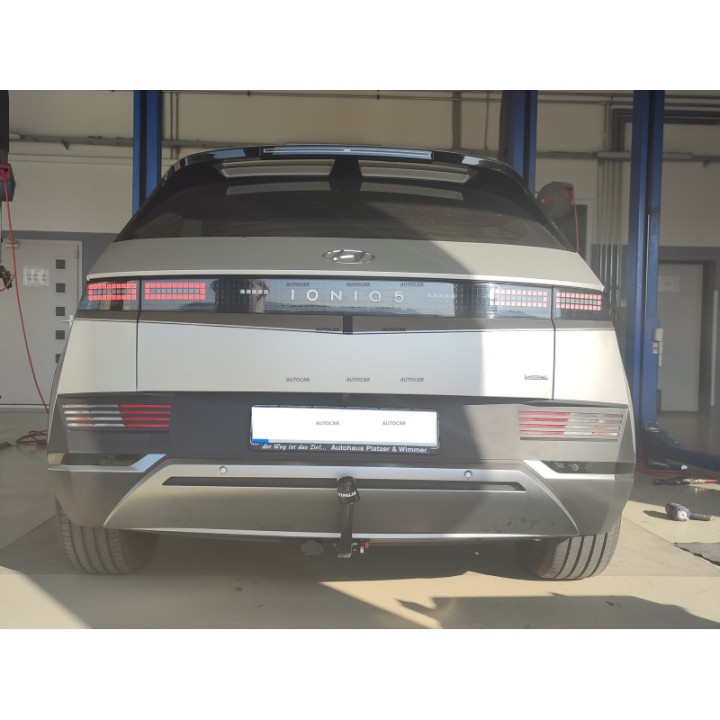 Vertical Detachable Towbar with Key, Westfalia Automotive, Hyundai Ioniq 5 2021 - 2024 - EDK.ro