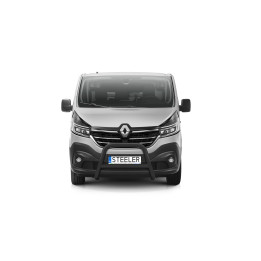 Bullbar Omologat RAR, Steeler 4x4 "A" Bar cu Traversă, Culoare Negru, Renault Trafic 2019 - 2021 - EDK.ro