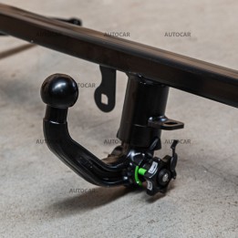 Vertical Detachable Towbar with Key, Westfalia Automotive, Volvo V70 2011 - Present - EDK.ro