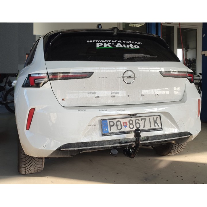 Cârlig de Remorcare Detașabil Vertical cu Cheie, ORIS / Bosal L, Opel Astra 2021 - Prezent - EDK.ro