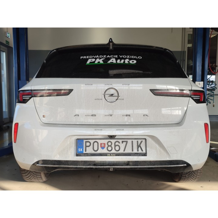 Cârlig de Remorcare Detașabil Vertical cu Cheie, ORIS / Bosal L, Opel Astra 2021 - Prezent - EDK.ro