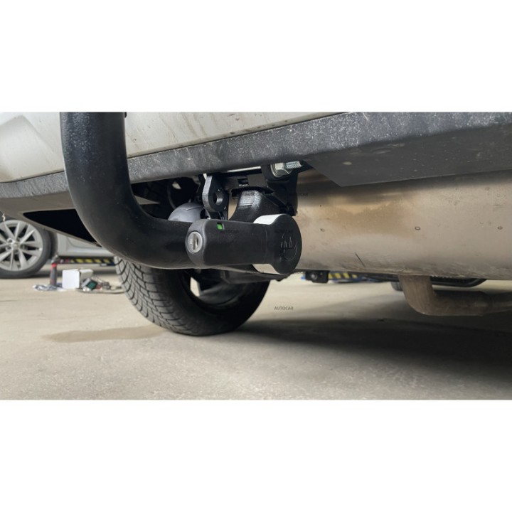 Vertical Detachable Towbar with Key, GDW, Toyota Corolla Cross 2021 - Present - EDK.ro