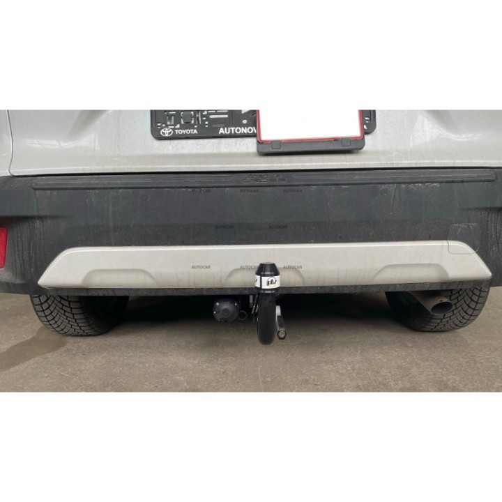 Vertical Detachable Towbar with Key, GDW, Toyota Corolla Cross 2021 - Present - EDK.ro