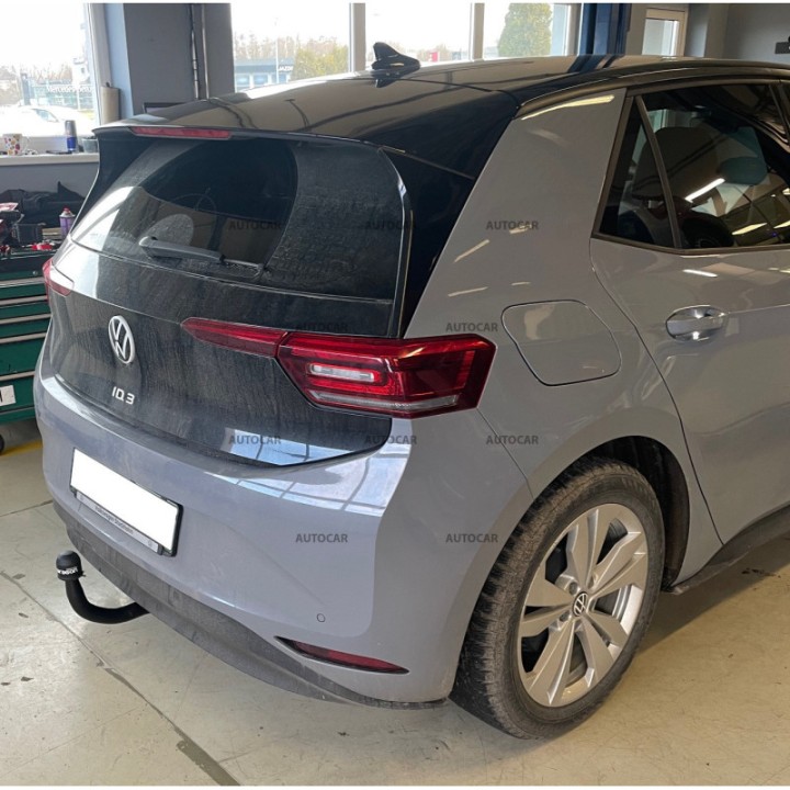 Vertical Detachable Towbar with Key, Aragon, Volkswagen ID.3 2020 - Present - EDK.ro