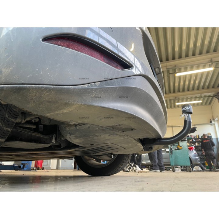 Vertical Detachable Towbar with Key, Aragon, Volkswagen ID.3 2020 - Present - EDK.ro