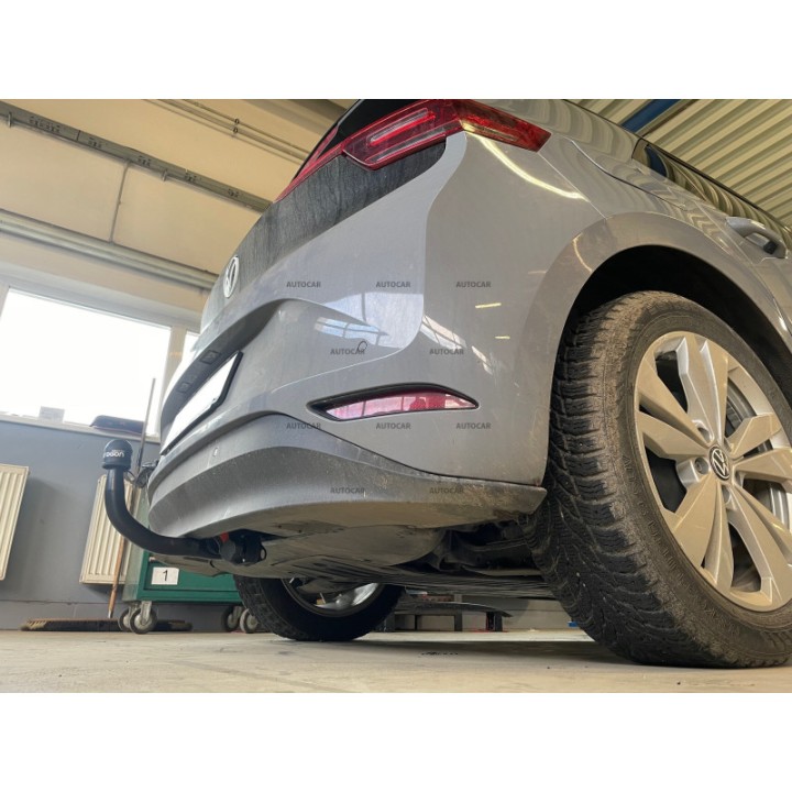 Vertical Detachable Towbar with Key, Aragon, Volkswagen ID.3 2020 - Present - EDK.ro