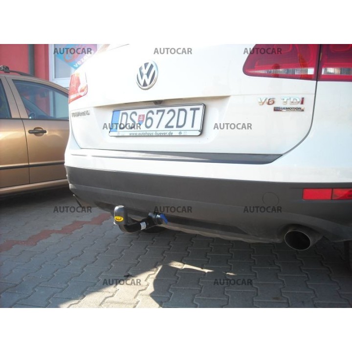 Towbar, Auto-Hak, Vertical Detachable System, Volkswagen Touareg 2010 - 2018 - EDK.ro