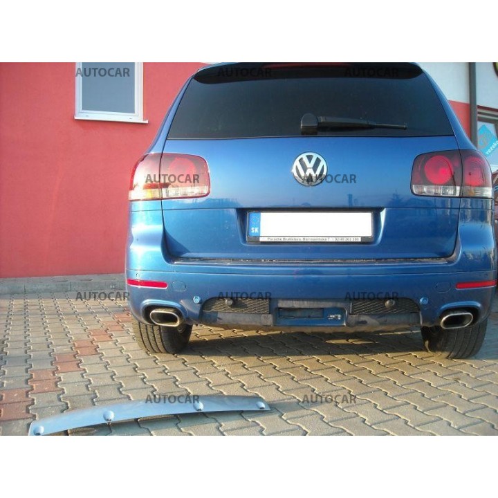 Vertical Detachable Towbar with Key, Westfalia Automotive, Volkswagen Touareg 2010 - 2018 - EDK.ro