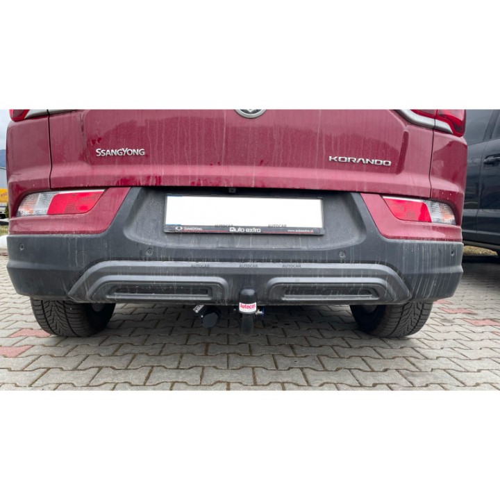 Cârlig de Remorcare, Auto-Hak, Sistem Demontabil Vertical, SsangYong Korando 2019 - Prezent - EDK.ro