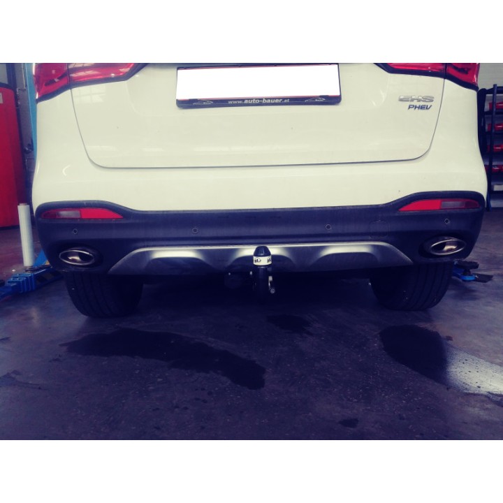 Vertical Detachable Towbar with Key, GDW EHS, MG HS 2020 - 2024 - EDK.ro