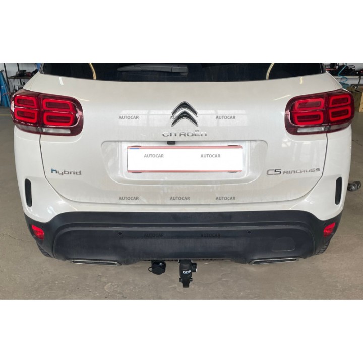Cârlig de Remorcare Detașabil Vertical cu Cheie, ORIS / Bosal HYBRID, Citroën C5 Aircross 2019 - 2025 - EDK.ro