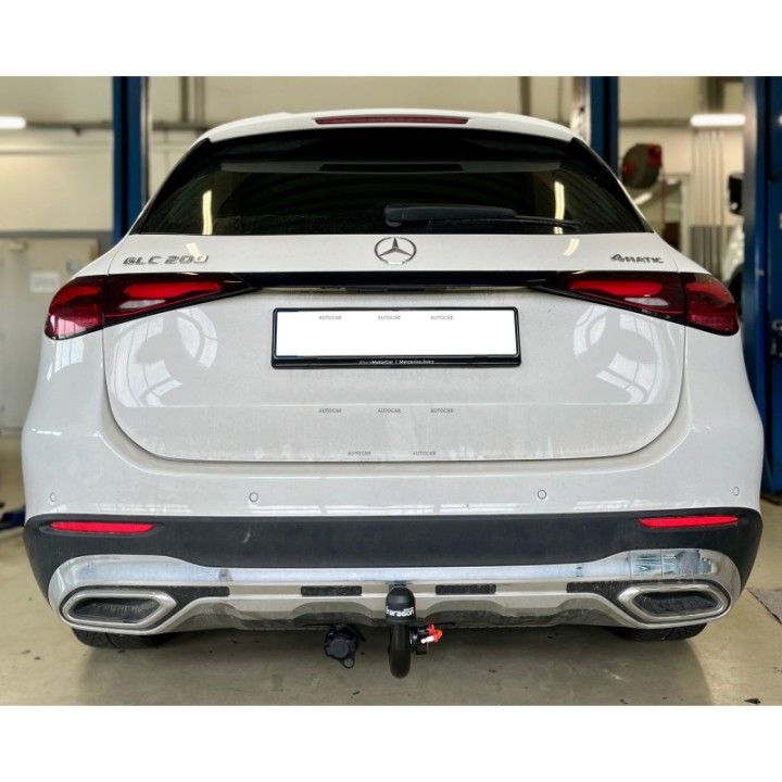Vertical Detachable Towbar with Key, Aragon X254, Mercedes-Benz GLC 2022 - Present - EDK.ro