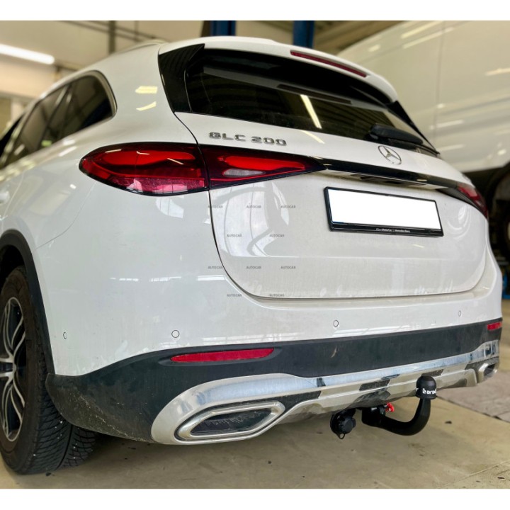 Vertical Detachable Towbar with Key, Aragon X254, Mercedes-Benz GLC 2022 - Present - EDK.ro