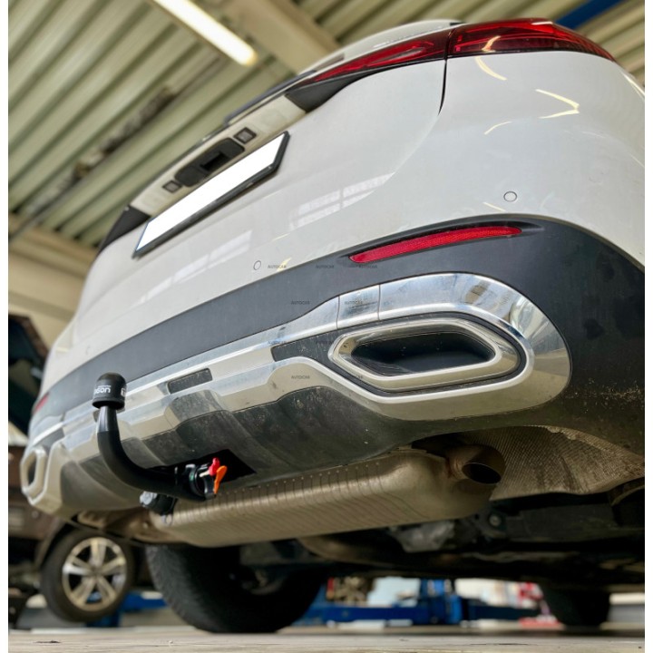 Vertical Detachable Towbar with Key, Aragon X254, Mercedes-Benz GLC 2022 - Present - EDK.ro