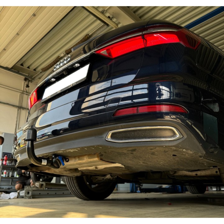 Cârlig de Remorcare, Auto-Hak, Sistem Demontabil Vertical, Audi A6 2018 - Prezent - EDK.ro
