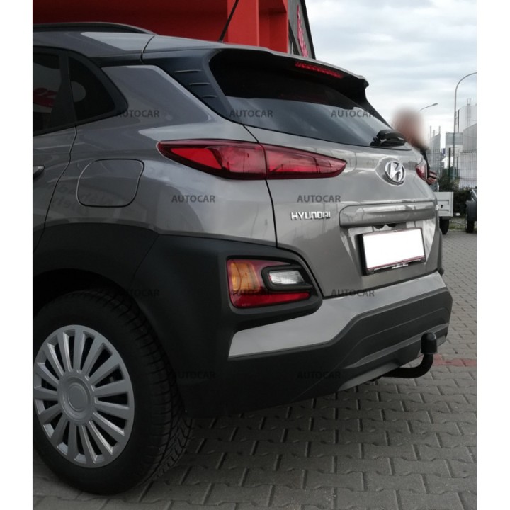 Towbar, Auto-Hak, Semi-Detachable System, Hyundai Kona without AdBlue 2020 - 2023 - EDK.ro