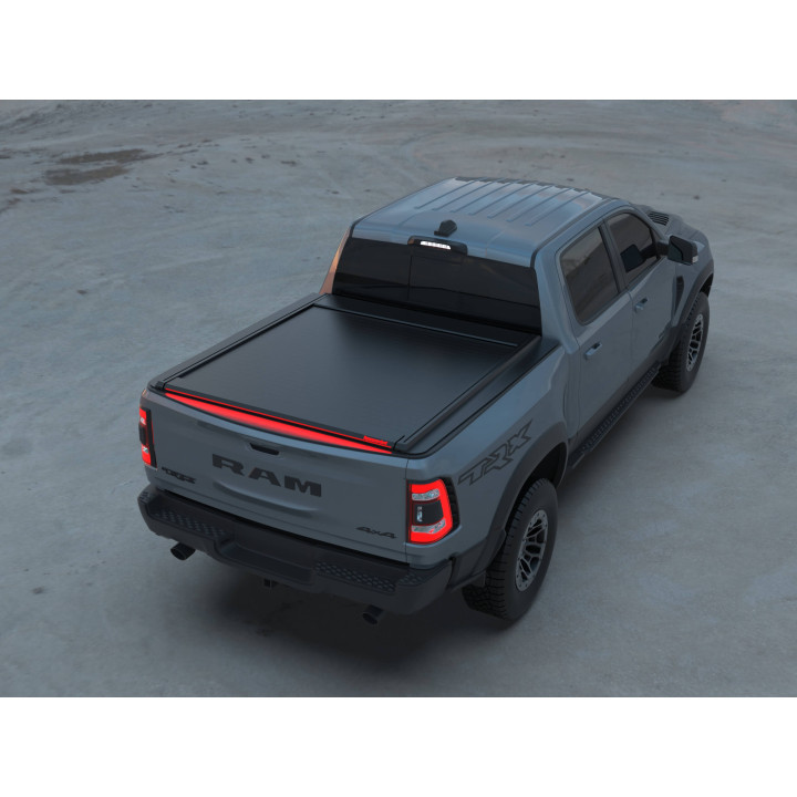Spring Assisted Roll Top Tonneau Bed Cover, Tessera 4x4 Roll+, Dodge RAM 1500 Bed Length 6.4 Feet 2009 - 2018 - EDK.ro