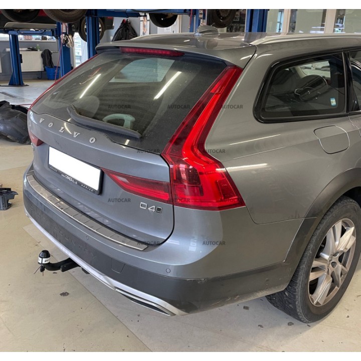 Vertical Detachable Towbar with Key, GDW Cross Country, Volvo V90 2016 - Present - EDK.ro