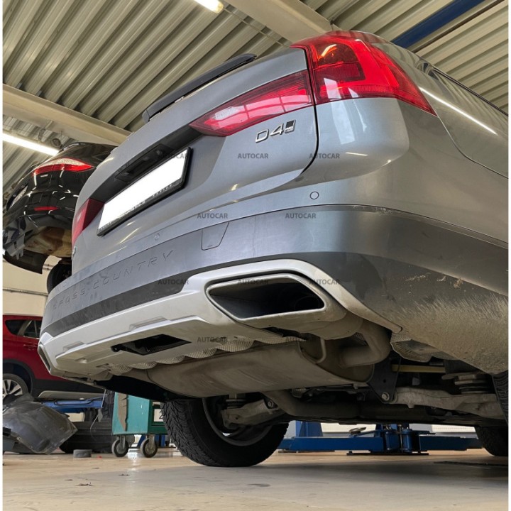 Vertical Detachable Towbar with Key, GDW Cross Country, Volvo V90 2016 - Present - EDK.ro