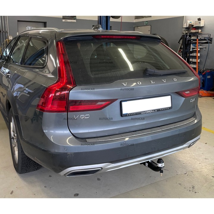 Vertical Detachable Towbar with Key, GDW Cross Country, Volvo V90 2016 - Present - EDK.ro