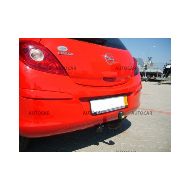 Towbar, Auto-Hak, Semi-Detachable System, Opel Corsa 2014 - 2019 - EDK.ro