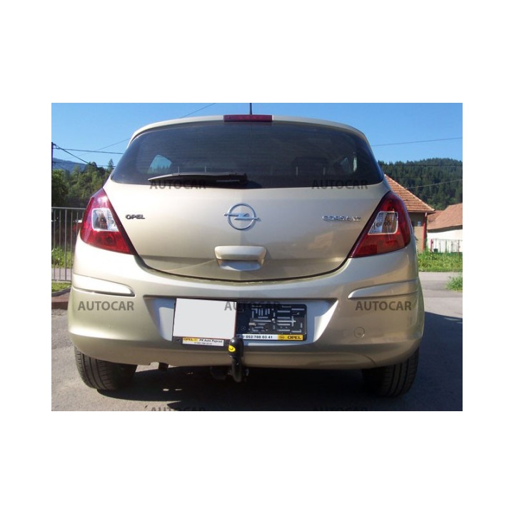 Towbar, Auto-Hak, Semi-Detachable System, Opel Corsa 2014 - 2019 - EDK.ro
