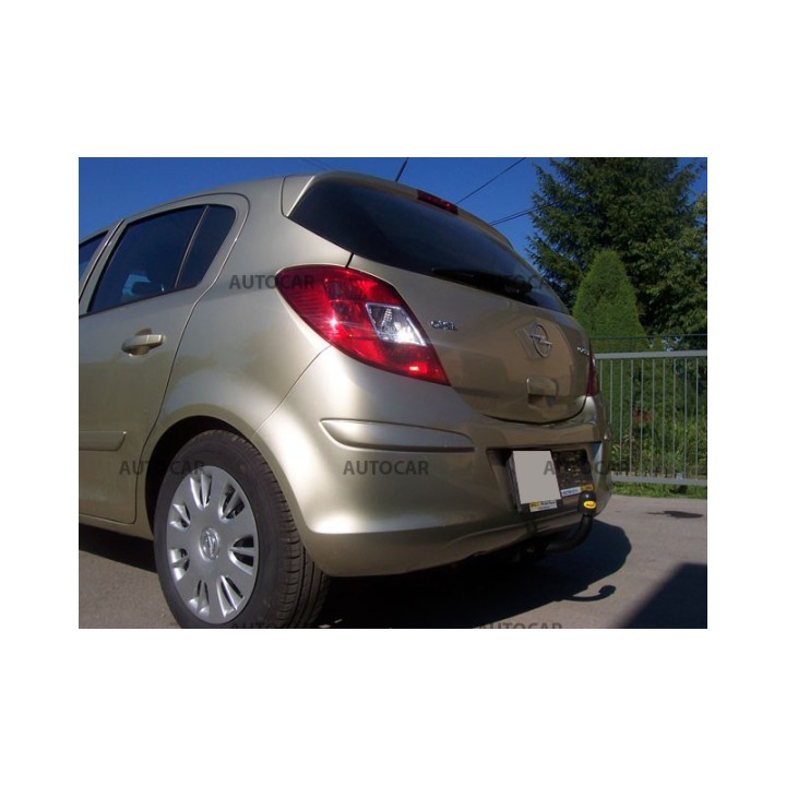 Towbar, Auto-Hak, Semi-Detachable System, Opel Corsa 2014 - 2019 - EDK.ro