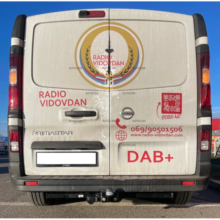 Cârlig de Remorcare, Auto-Hak, Sistem Semi-Demontabil, Nissan Primastar 2021 - Prezent - EDK.ro
