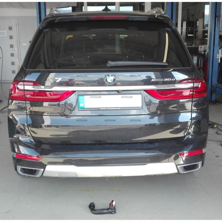 Vertical Detachable Towbar with Key, ORIS / Bosal G07, BMW X7 2022 - Present - EDK.ro
