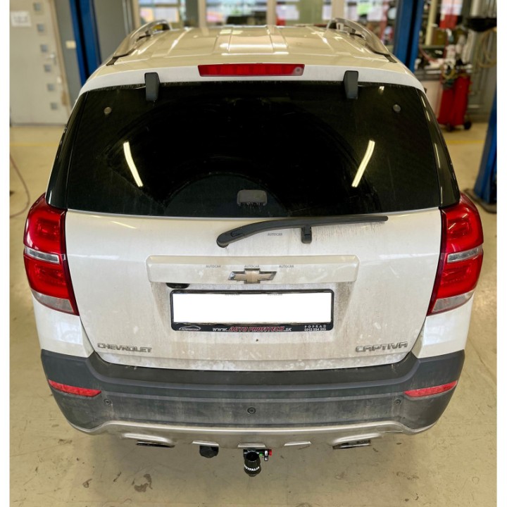 Cârlig de Remorcare Detașabil Vertical cu Cheie, Westfalia Automotive, Chevrolet Captiva 2006 - 2013 - EDK.ro