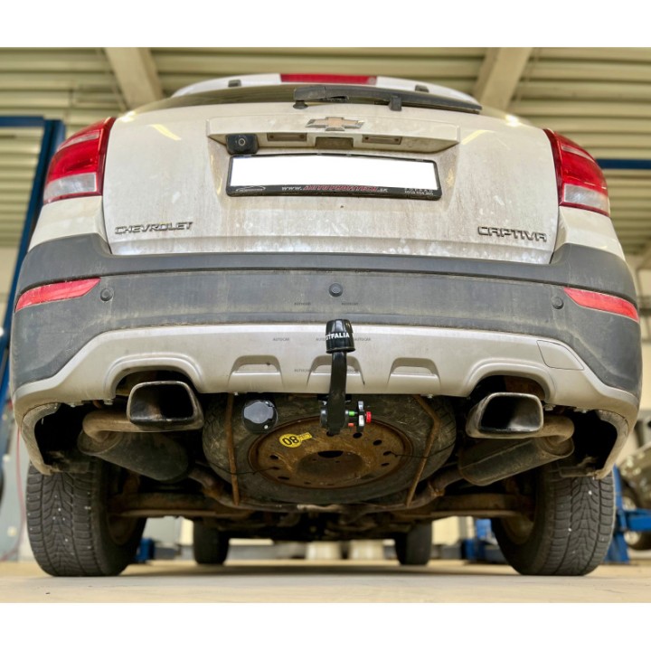 Cârlig de Remorcare Detașabil Vertical cu Cheie, Westfalia Automotive, Chevrolet Captiva 2006 - 2013 - EDK.ro
