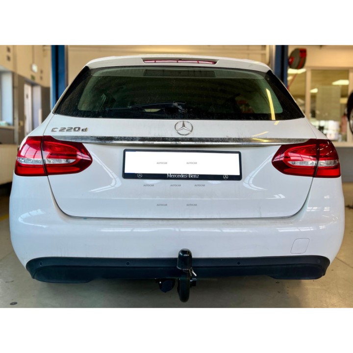 Towbar, Auto-Hak, Vertical Detachable System, Mercedes-Benz C-Class 2014 - 2018 - EDK.ro