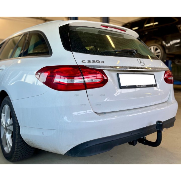 Towbar, Auto-Hak, Vertical Detachable System, Mercedes-Benz C-Class 2014 - 2018 - EDK.ro