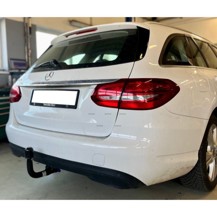 Towbar, Auto-Hak, Vertical Detachable System, Mercedes-Benz C-Class 2014 - 2018 - EDK.ro