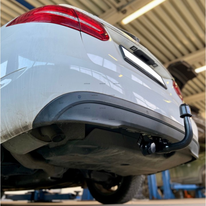 Towbar, Auto-Hak, Vertical Detachable System, Mercedes-Benz C-Class 2014 - 2018 - EDK.ro