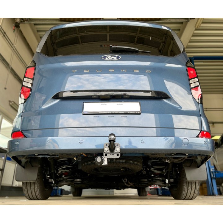 Semi-Detachable Bolted Towbar, Aragon, Ford Transit / Tourneo Custom 2016 - Present - EDK.ro
