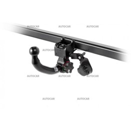 Vertical Detachable Towbar with Key, MVG, Hyundai Staria 2021 - EDK.ro