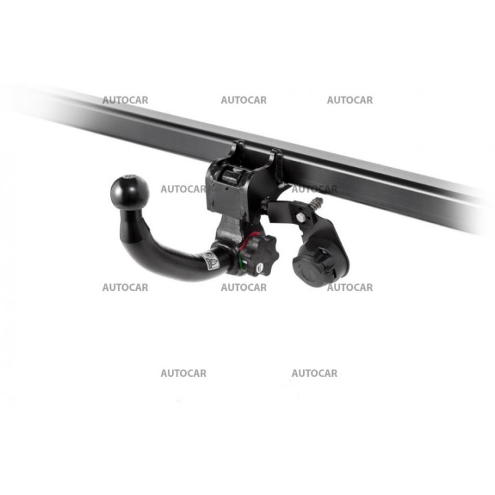 Vertical Detachable Towbar with Key, MVG, Hyundai Staria 2021 - EDK.ro