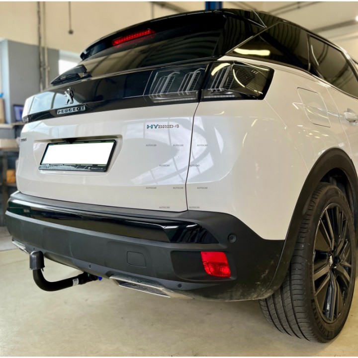 Towbar, Auto-Hak, Vertical Detachable System, Peugeot 3008 2020 - 2024 - EDK.ro