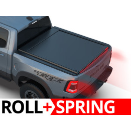 Spring Assisted Roll Top Tonneau Bed Cover, Tessera 4x4 Roll+, Dodge RAM 1500 Bed Length 8.0 Feet 2009 - 2018 - EDK.ro