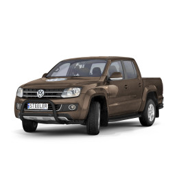 Bullbar Omologat RAR, Steeler 4x4 "A" Bar cu Traversă, Culoare Negru, Volkswagen Amarok 2009 - 2016 - EDK.ro