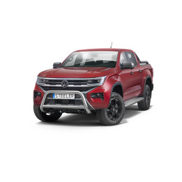Bullbar Omologat RAR, Steeler 4x4 "A" Bar cu Traversă, Culoare Argintiu, Volkswagen Amarok 2023 - Prezent - EDK.ro