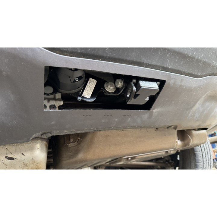 Vertical Detachable Towbar with Key, Aragon Trailhawk, Jeep Compass 2017 - 2025 - EDK.ro