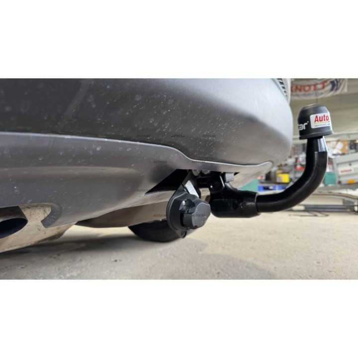 Vertical Detachable Towbar with Key, Aragon Trailhawk, Jeep Compass 2017 - 2025 - EDK.ro