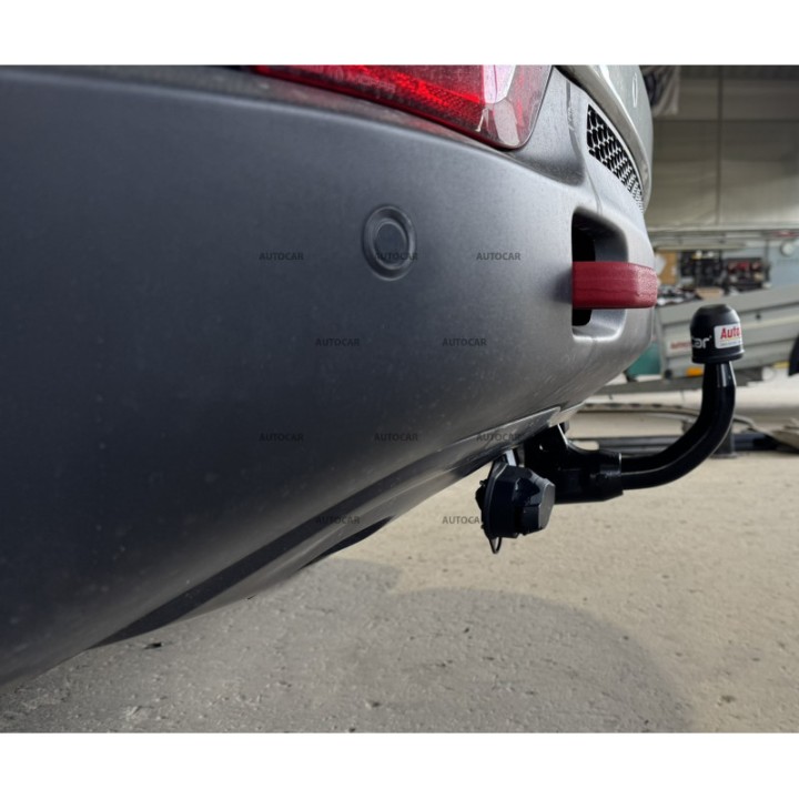 Cârlig de Remorcare Detașabil Vertical cu Cheie, Aragon Trailhawk, Jeep Compass 2017 - 2025 - EDK.ro