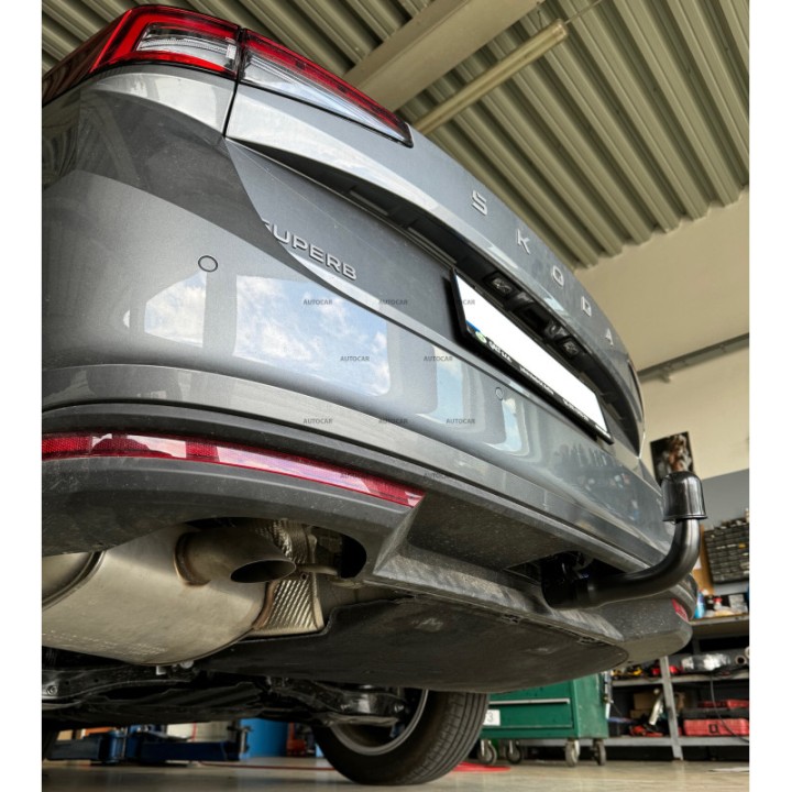 Towbar, Auto-Hak, Vertical Detachable System, Škoda Superb 2023 - Present - EDK.ro