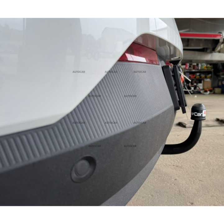 Vertical Detachable Towbar with Key, Aragon, Volvo EX30 2023 - Present - EDK.ro