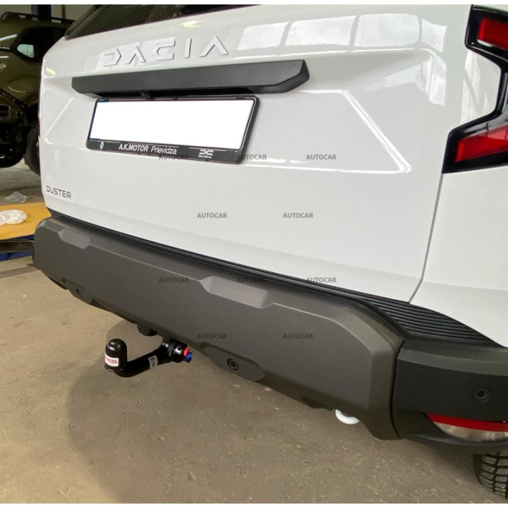 Cârlig de Remorcare, Auto-Hak, Sistem Demontabil Vertical, Dacia Duster 2024 - Prezent - EDK.ro