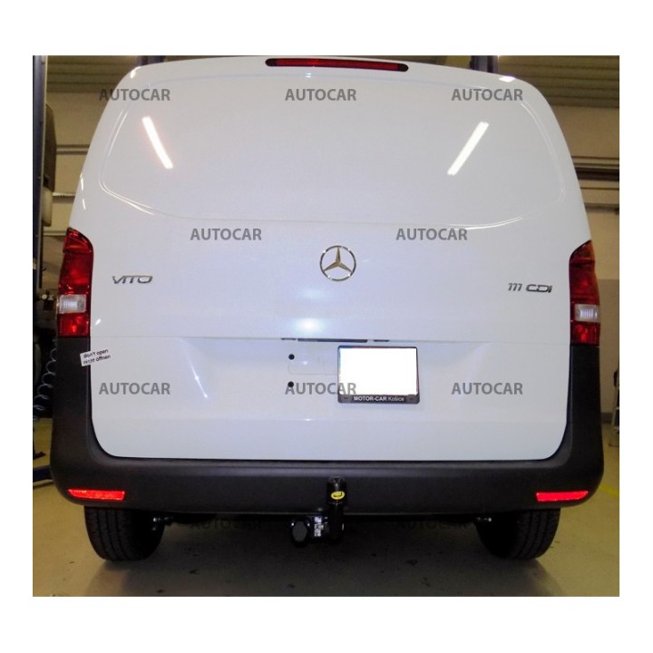 Towbar, Auto-Hak, Semi-Detachable System, Mercedes-Benz Vito 2024 - Present - EDK.ro